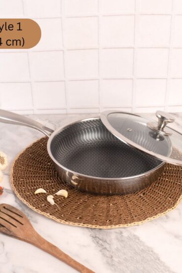 Premium Non-Stick Honeycomb Pan