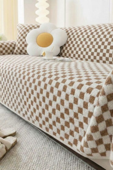 Elegance Cotton Wool Sofa Cover : [EM-SC-45]