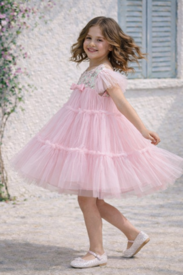 Blush Whisper Story Dress