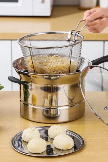 Stainless Steel Multifunctional Noodle Pot
