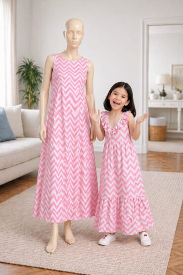 The Chevron Maxi Duo